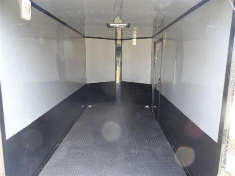 does inside of a box trailer have metal|enclosed cargo trailer vs aluminum.